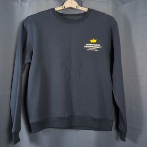 OTK One‎ True King Super Duper Entertainment Sweatshirt Mens Large Blue Twitch